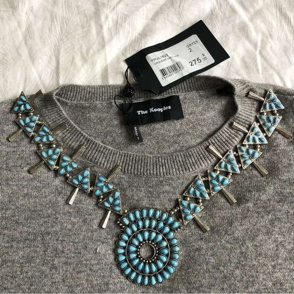 NWT The Kooples Cashmere and Wool Blend Sweater - Picture 4 of 8